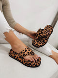 Ženske papuče F104 - LEOPARD