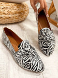 Kožne baletanke F326 - LOVE BALLERIN'S - ZEBRA