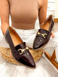 Kožne mokasine F331 - BELEZZA SCARPE - BORDO