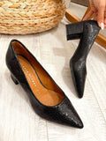 Kožne štikle F332 - BELEZZA SCARPE - CRNA