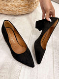 Kožne štikle F333 - BELEZZA SCARPE - CRNA