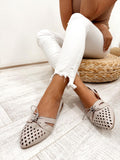 Ženske sandale F344 - LOVE BALLERIN'S - TAUPE