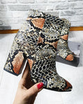 SNAKE PRINT POLUČIZME NA DEBLJU ŠTIKLU