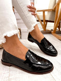 Kožne cipele F426 - ETERNAL SHOES - CRNA