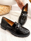 Kožne cipele F437 - BELEZZA SCARPE - CRNA