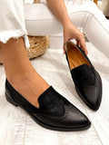 Kožne cipele F441 - BELEZZA SCARPE - CRNA