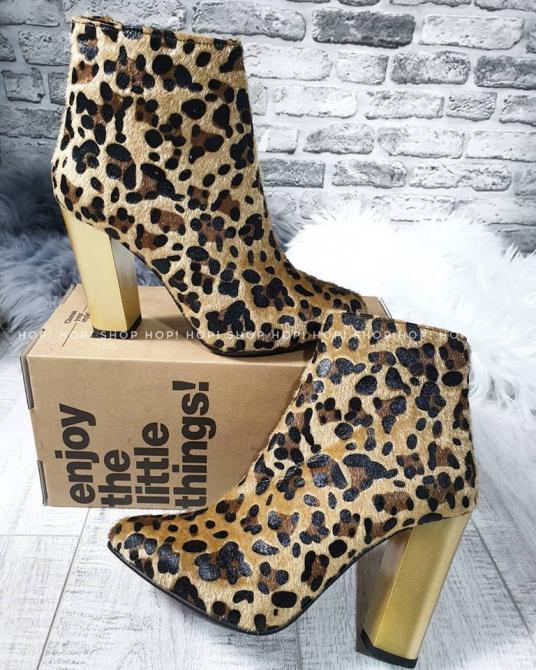 ** LEOPARD POLUČIZME SA ZLATNOM ŠTIKLOM