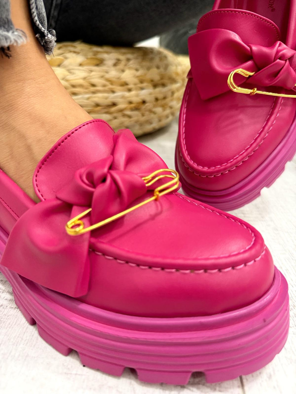 Ženske cipele F561 - LONDON & LONDON - PINK