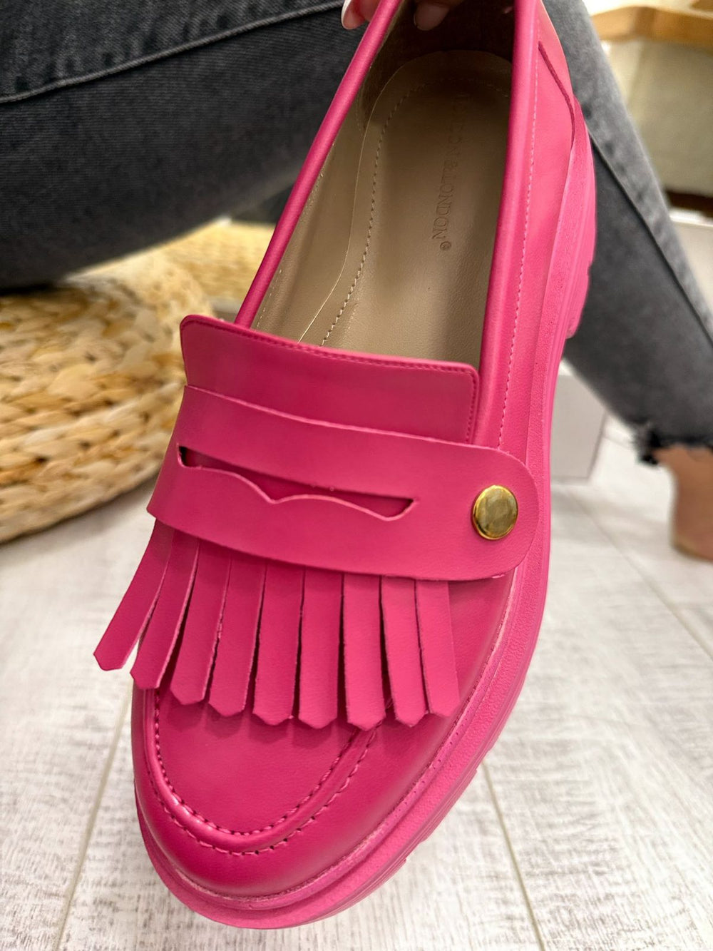Ženske cipele F563 - LONDON & LONDON - PINK