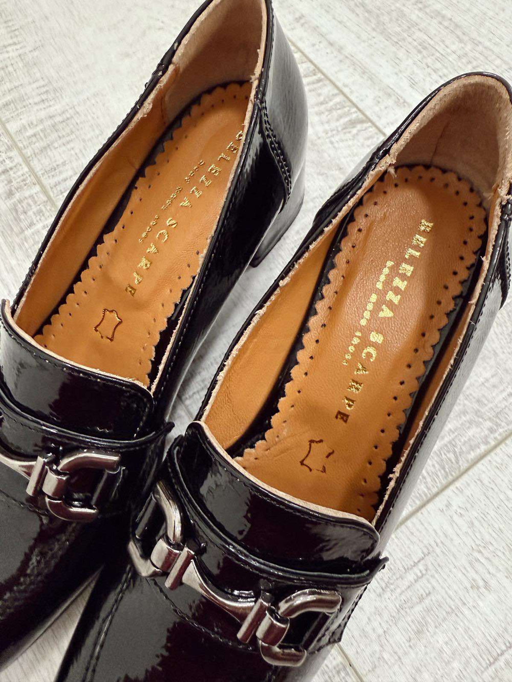Kožne štikle F583 - BELEZZA SCARPE - CRNA