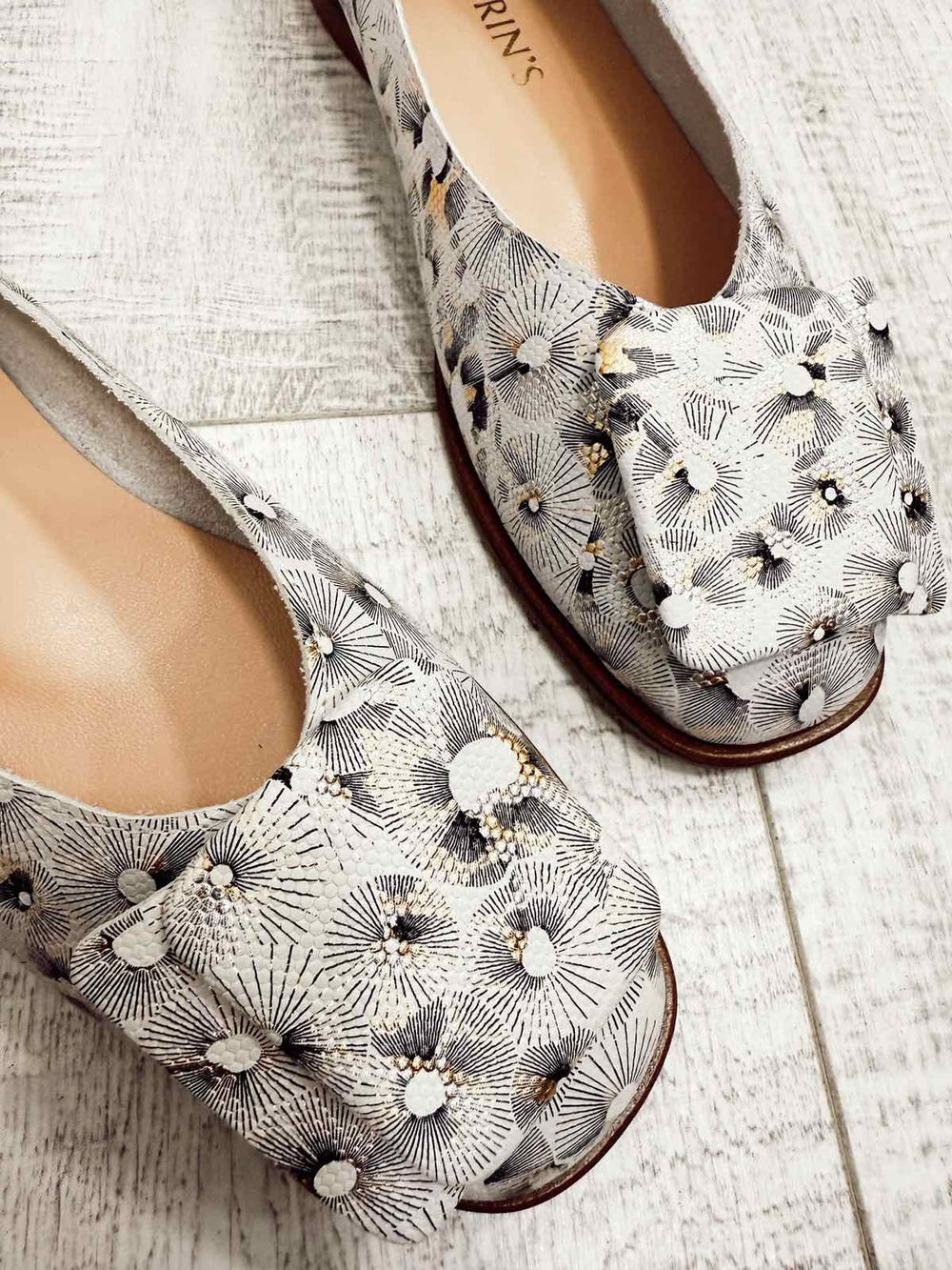 Kožne cipele F585 - LOVE BALLERIN'S - SIVA