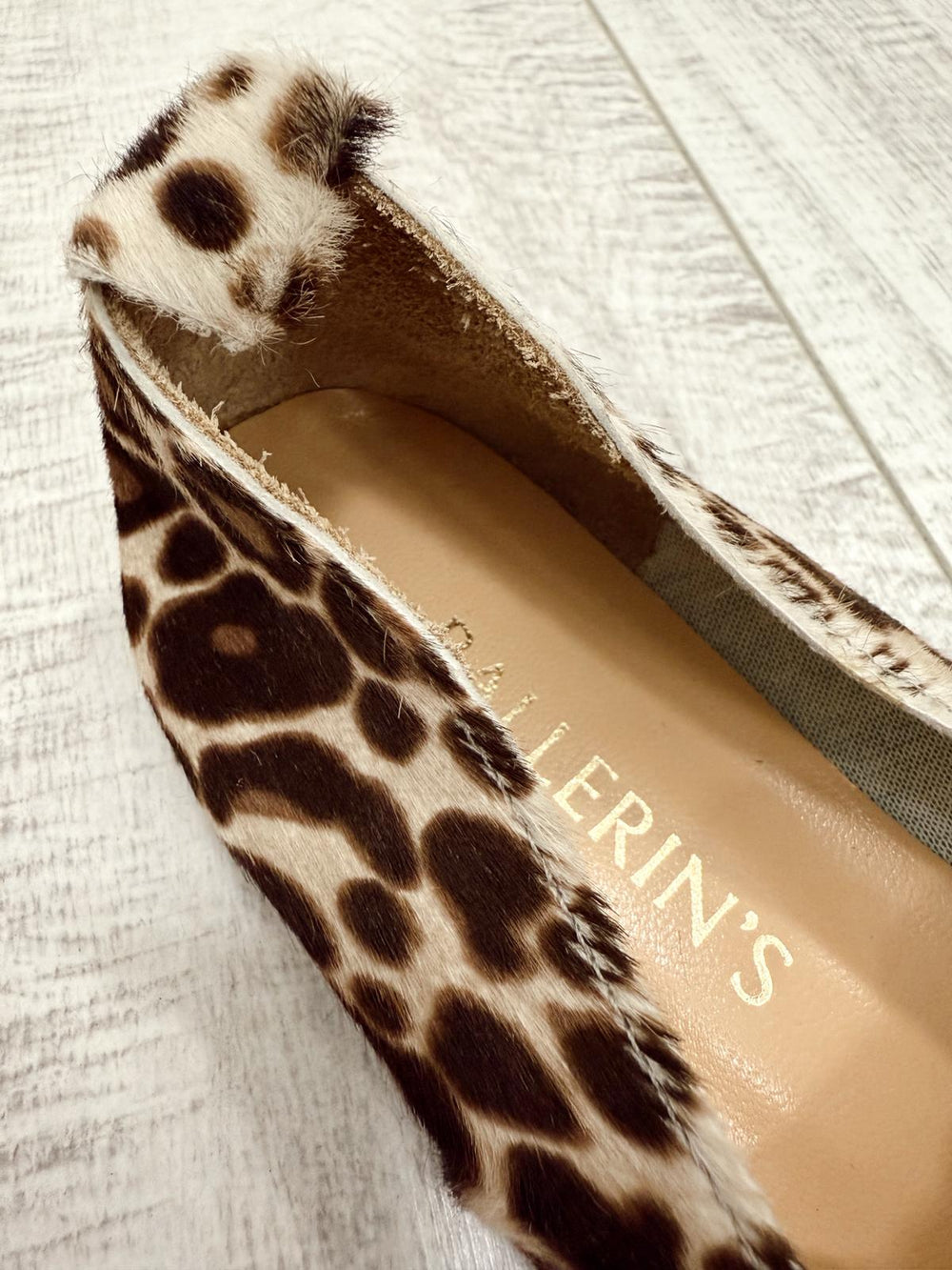 Kožne baletanke F585 - LOVE BALLERIN'S - LEOPARD