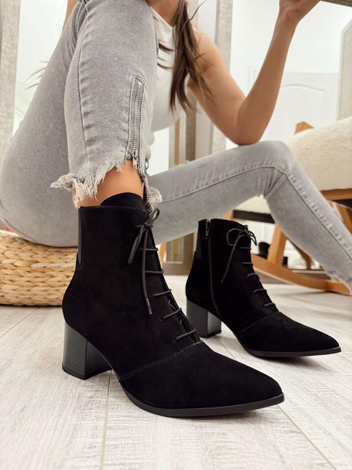 Kožne polučizme F589 - BELEZZA SCARPE - CRNA