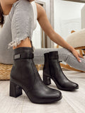 Kožne polučizme F592 - BELEZZA SCARPE - CRNA