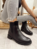 Kožne polučizme F606 - BELEZZA SCARPE - CRNA