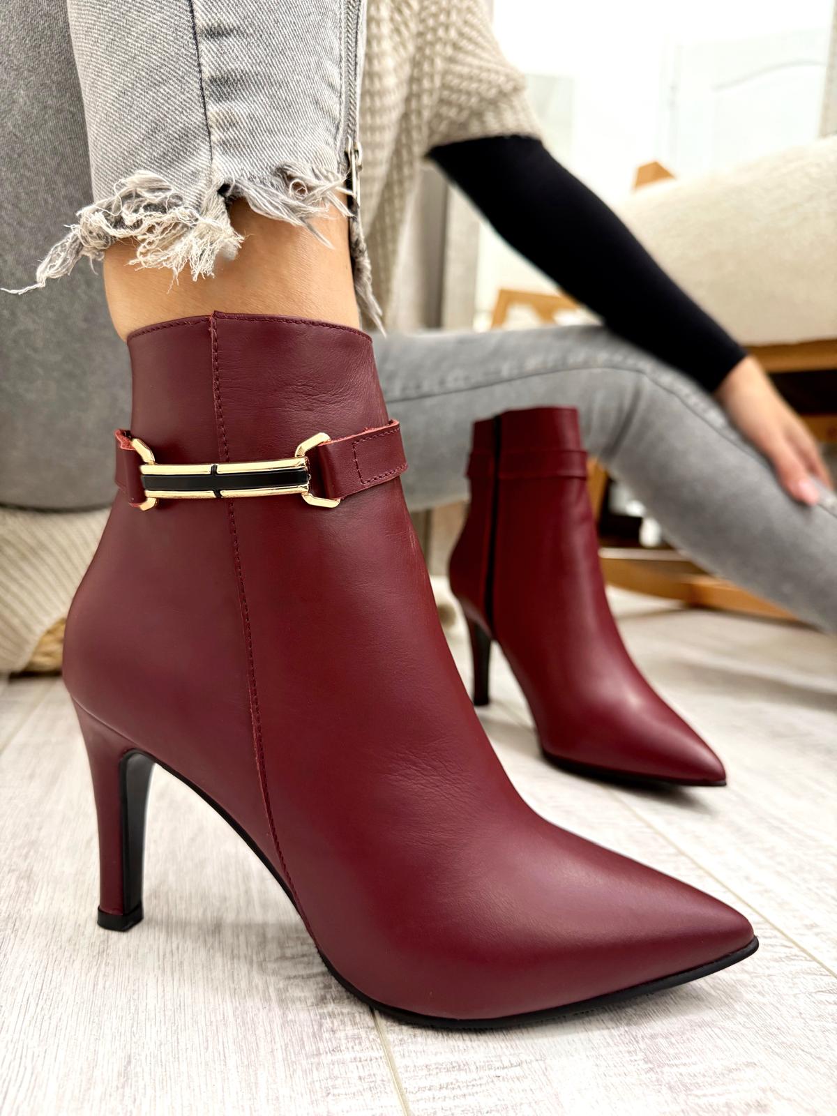 Kožne polučizme F679 - LOVE BALLERIN'S - BORDO