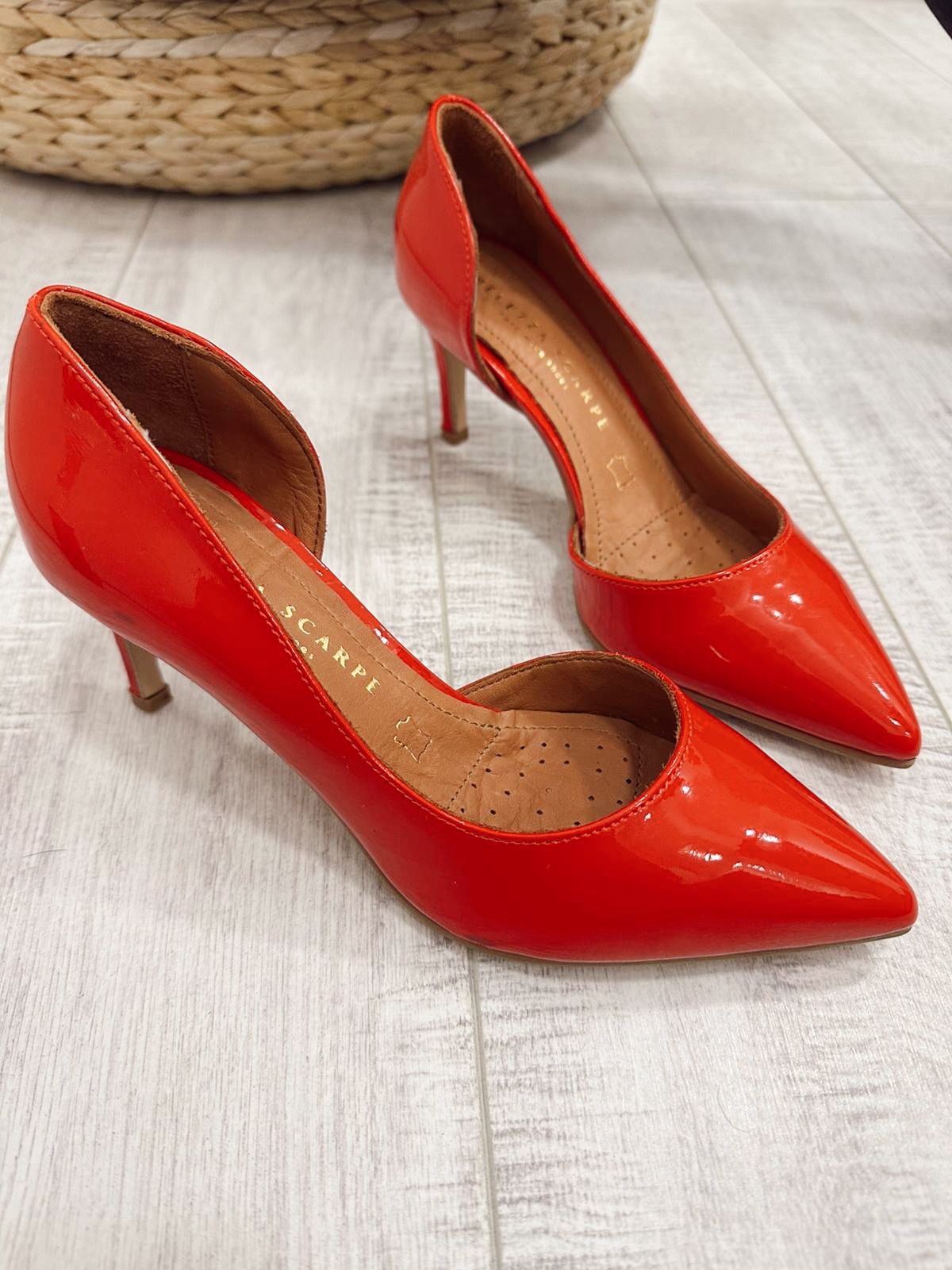 Kožne štikle F335 - BELEZZA SCARPE - CRVENA