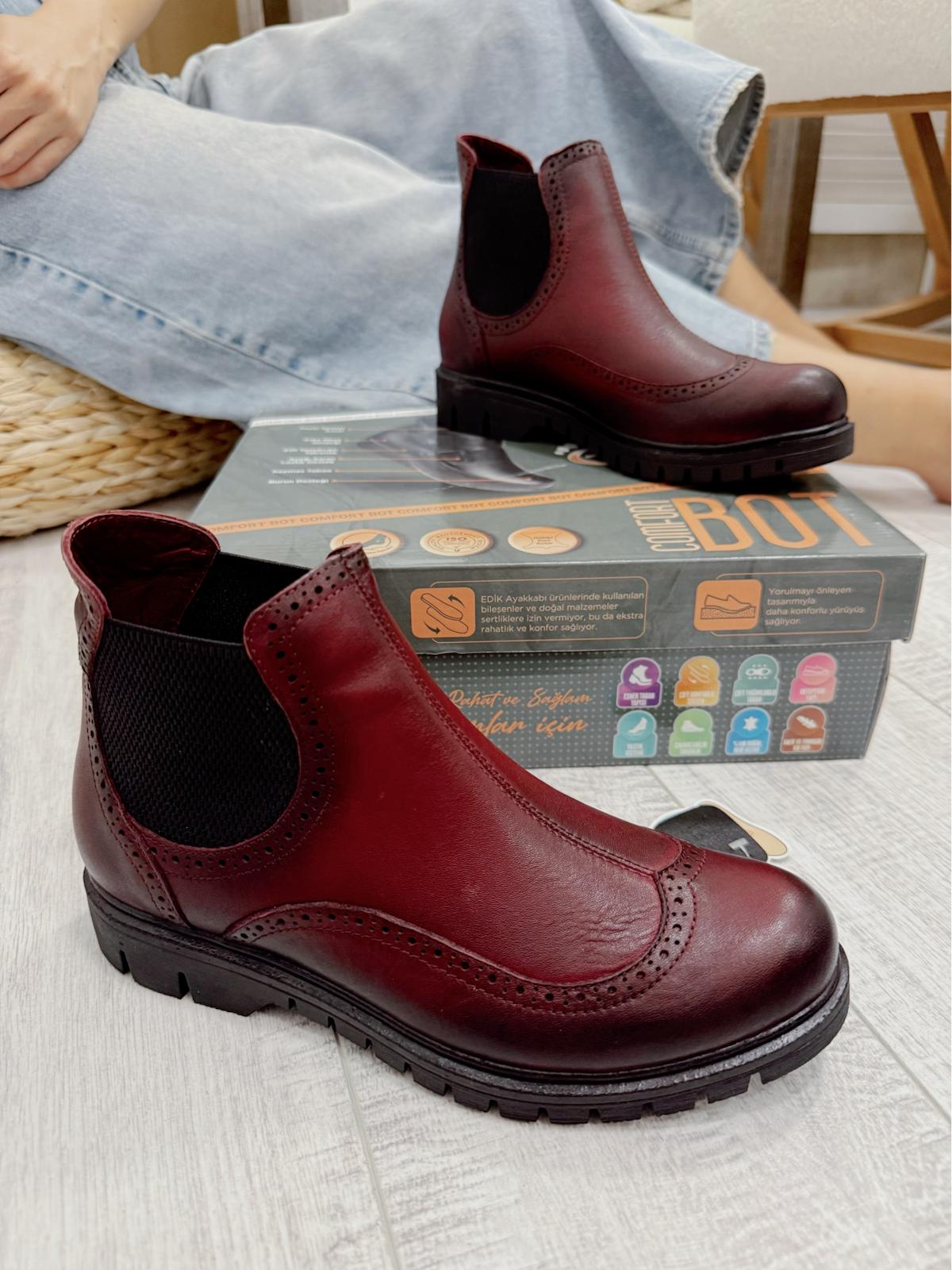 Kožne polučizme F832 - BORDO