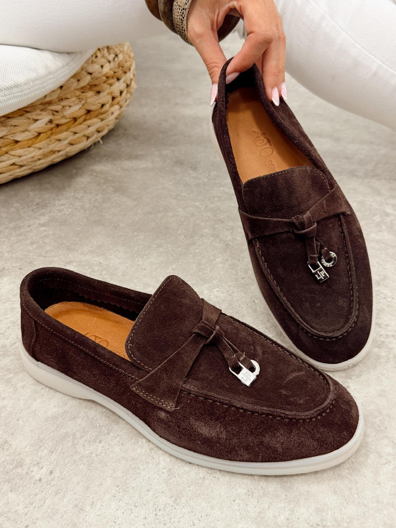 Kožne cipele - mokasine G459 - ATO SHOES - SMEĐA