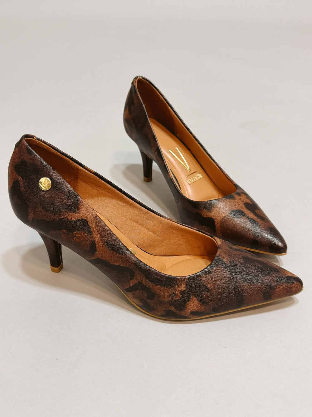 Štikle G535 - VIZZANO - na tanku štiklu - LEOPARD