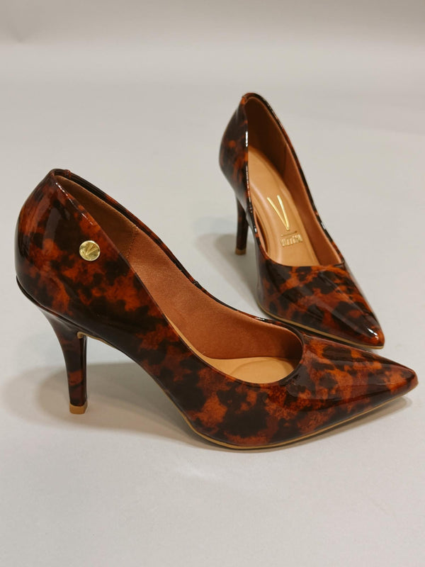 Štikle G536 - VIZZANO - na tanku štiklu - LEOPARD