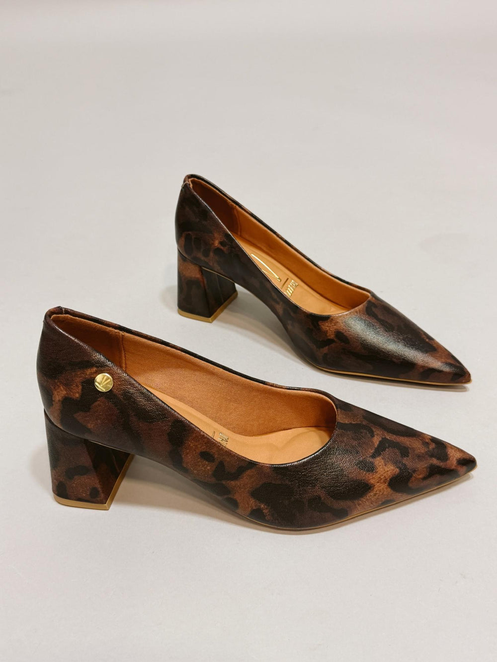 Štikle G542 - VIZZANO - na deblju štiklu - LEOPARD