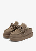 Zimske papuče D.Franklin Nordic Clog Taupe G629 - TAUPE