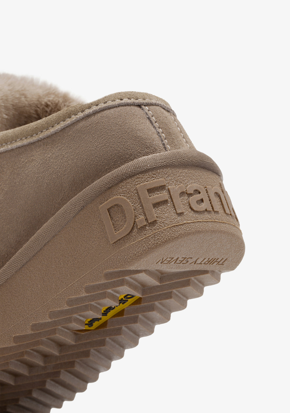 Zimske papuče D.Franklin Nordic Clog Taupe G629 - TAUPE