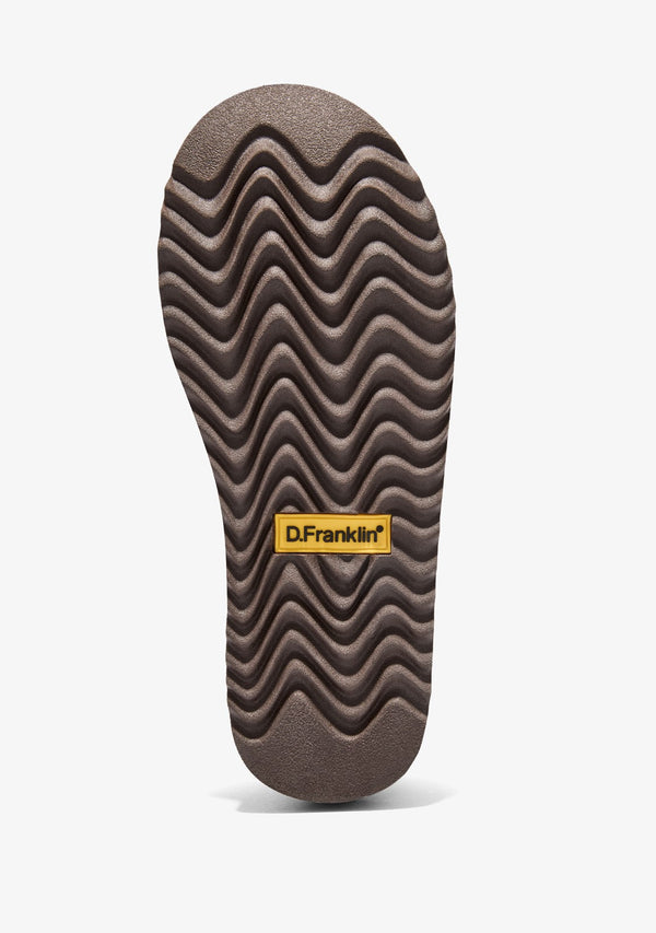 Zimske papuče D.Franklin Nordic Lite Clog Choco G630 - SMEĐA