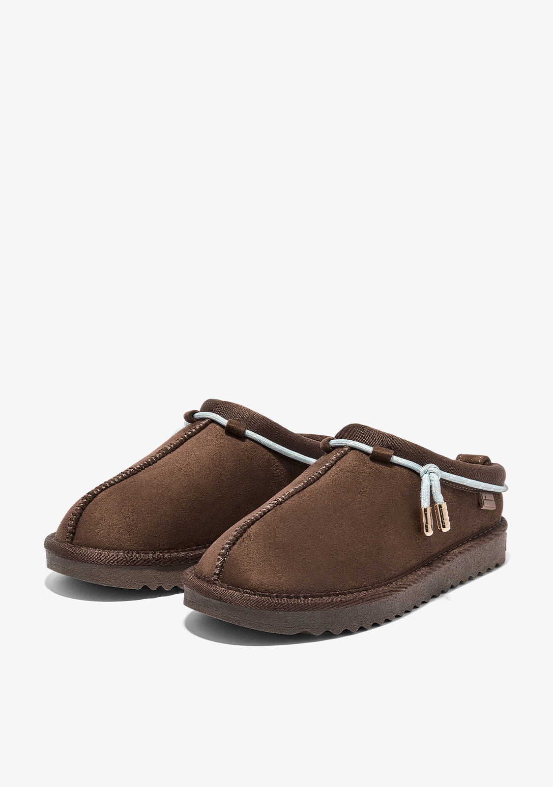 Zimske papuče D.Franklin Nordic Lite Clog Choco G630 - SMEĐA