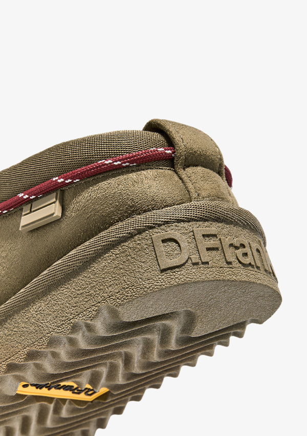 Zimske papuče D.Franklin Nordic Lite Clog Khaki G630 - KAKI