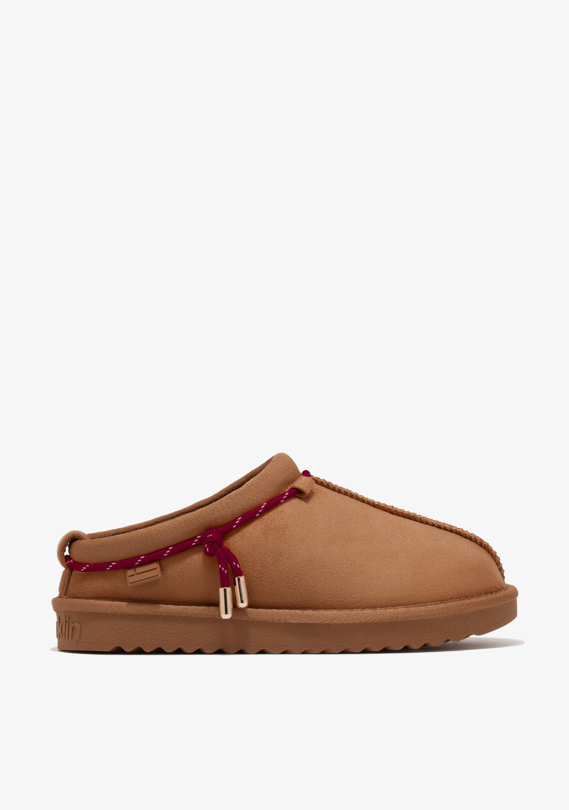 Zimske papuče D.Franklin Nordic Lite Clog Tan G630 - KAMEL