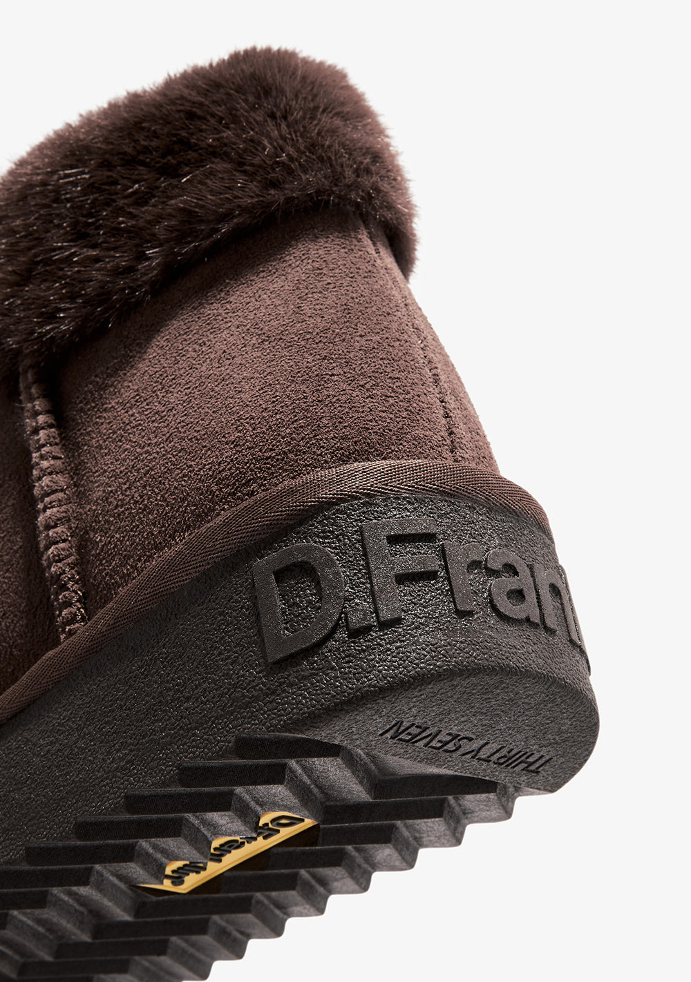 Gležnjače D.Franklin Nordic Mid Fur Choco G632 - SMEĐA