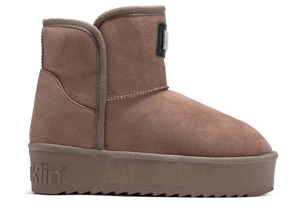Ženske čizme D.Franklin Nordic V.2 Basic Low Taupe G634 - TAUPE