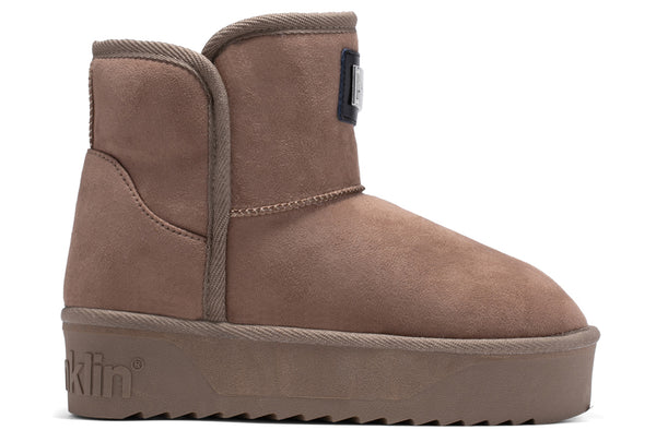 Ženske čizme D.Franklin Nordic V.2 Basic Low Taupe G634 - TAUPE