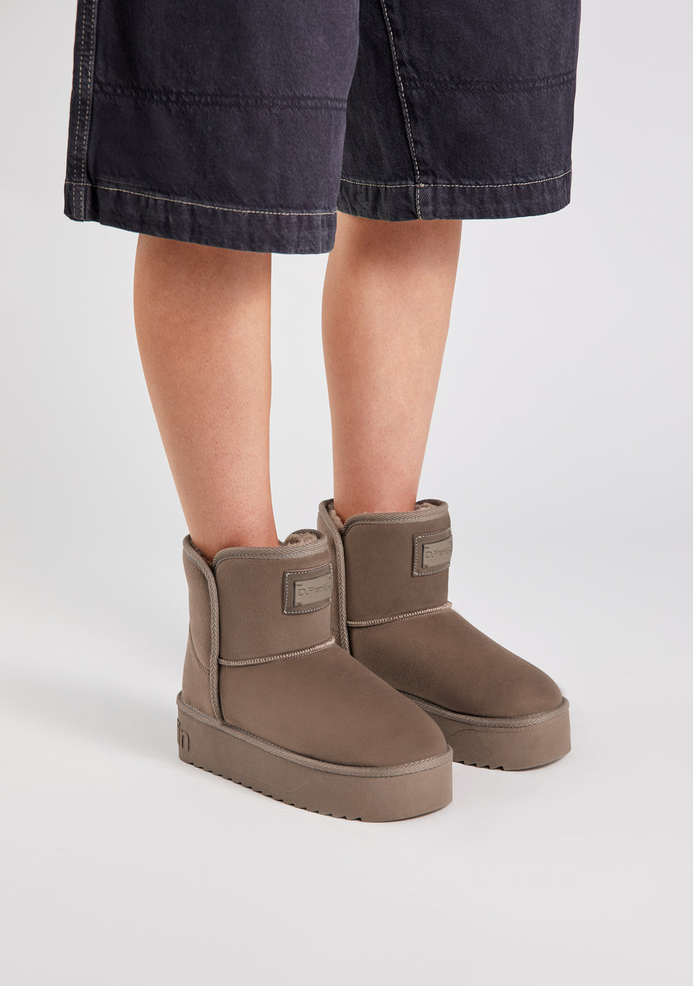 Ženske čizme D.Franklin Nordic V.2 Basic Low Taupe G634 - TAUPE