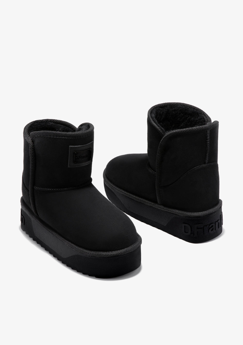 Ženske čizme D.Franklin Nordic V.2 Basic Low Black G634 - CRNA