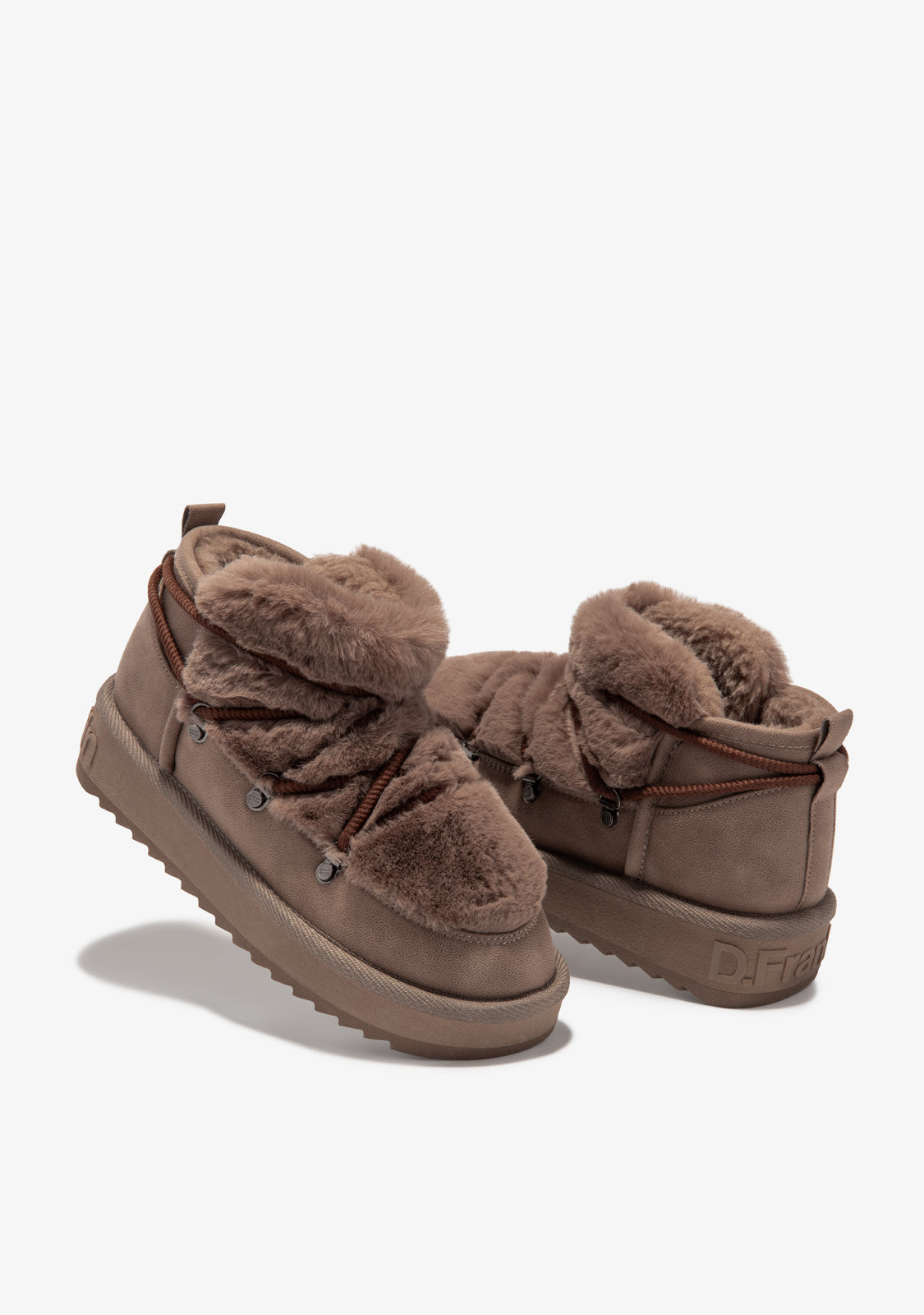 Gležnjače D.Franklin Nordic Trk Fur Low Brown G637 - SMEĐA
