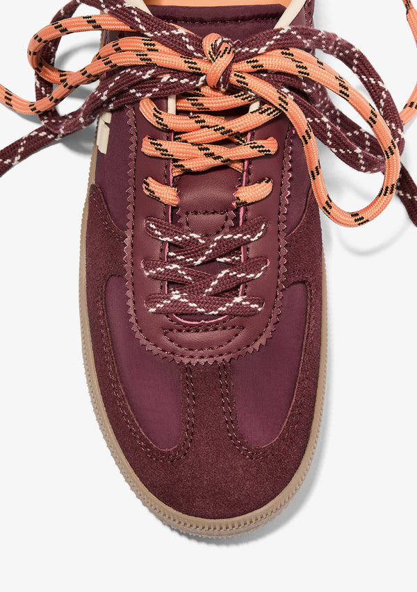 Ženske patike D.Franklin Rebel Lab Nylon Burgundy G638 - BORDO