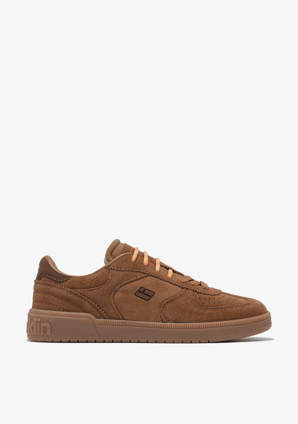 Ženske patike D.Franklin Rebel Lab Suede Camel G641 - KAMEL