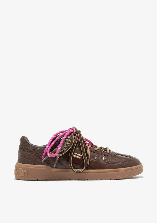 Ženske patike D.Franklin Rebel Lab Coco Brown G642 - SMEĐA