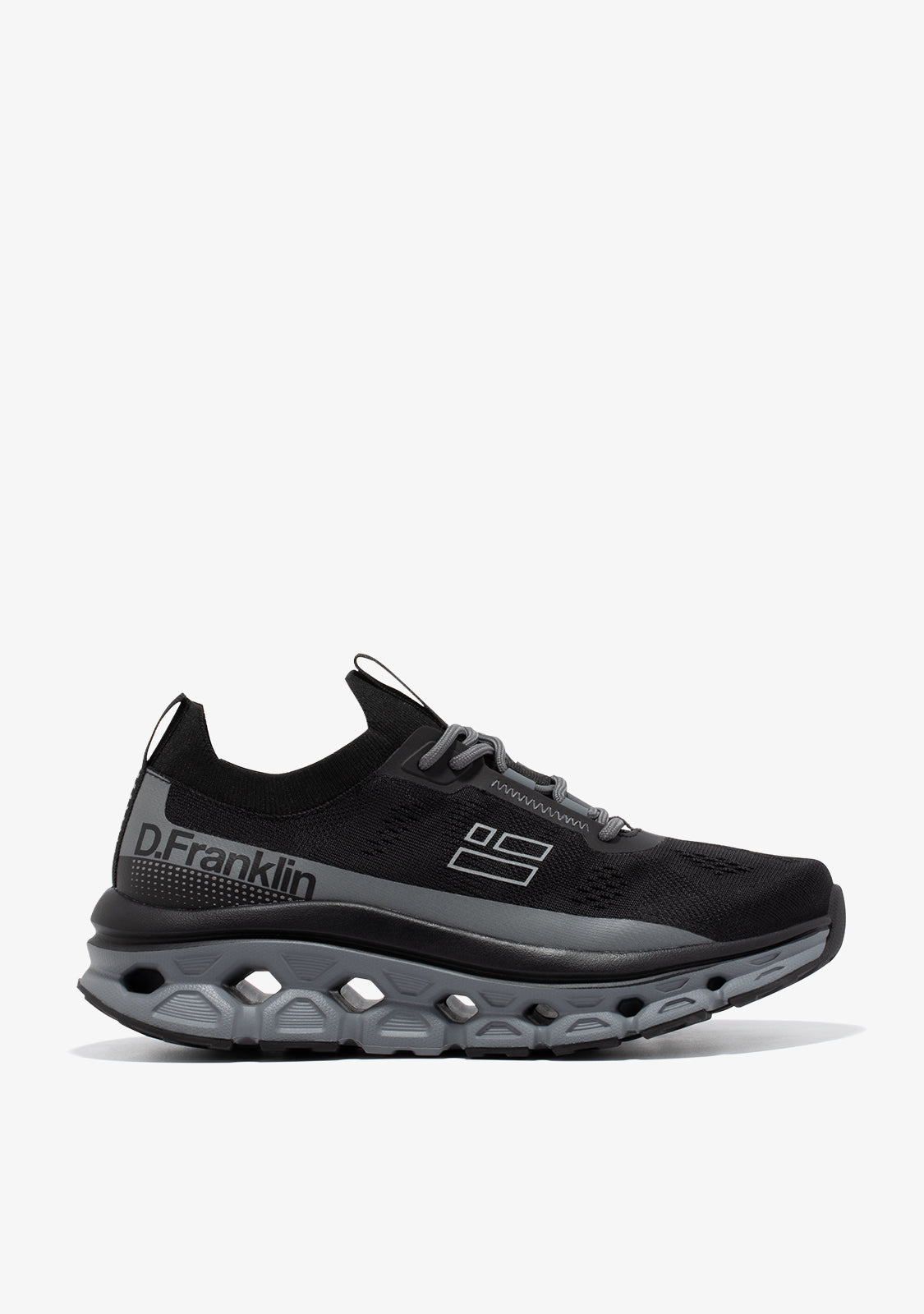 Ženske patike D.Franklin Aero Sneakers Mesh Black / Grey G643 - CRNA