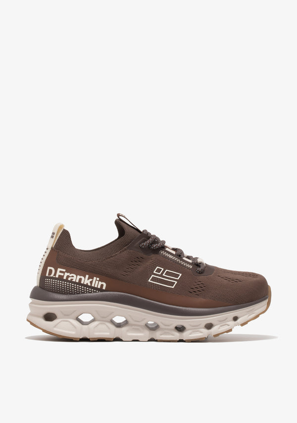 Ženske patike D.Franklin Aero Mesh Choco / Off G643 - SMEĐA