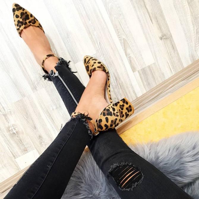 **LEOPARD CIPELE NA DEBLJU ŠTIKLU