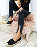 **ESPADRILE SA NITNAMA I ĐONOM OD JUTE - CRNE