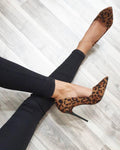 LEOPARD ŠPIC SALONKE NA TANKU ŠTIKLU