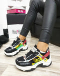HOLOGRAM PATIKE SA LEOPARD DETALJIMA - CRNE