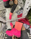 NEON POLUČIZME SA RAJFEŠLUSOM - PINK