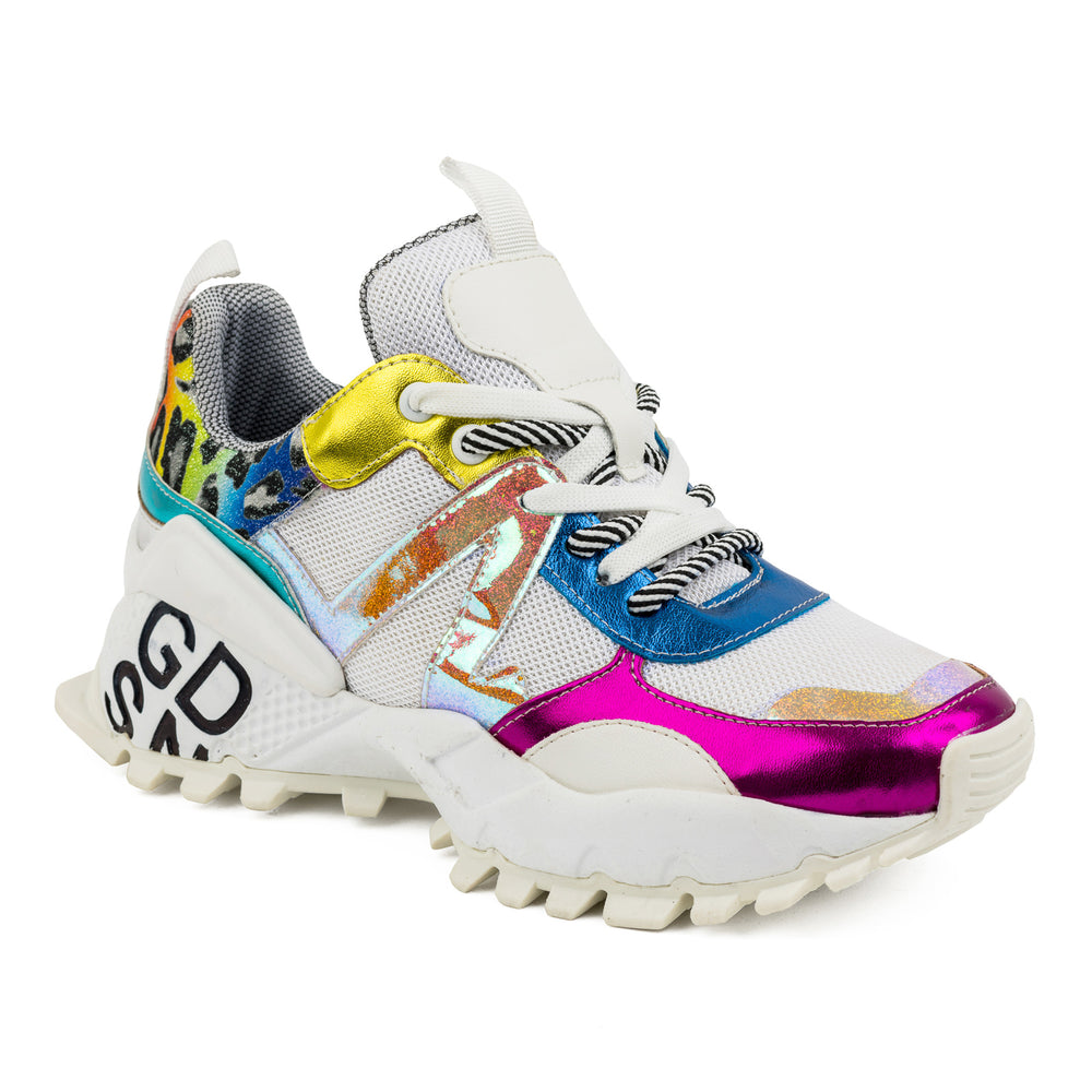 HOLOGRAM PLITKE PATIKE SA LEOPARD DETALJIMA - BELE