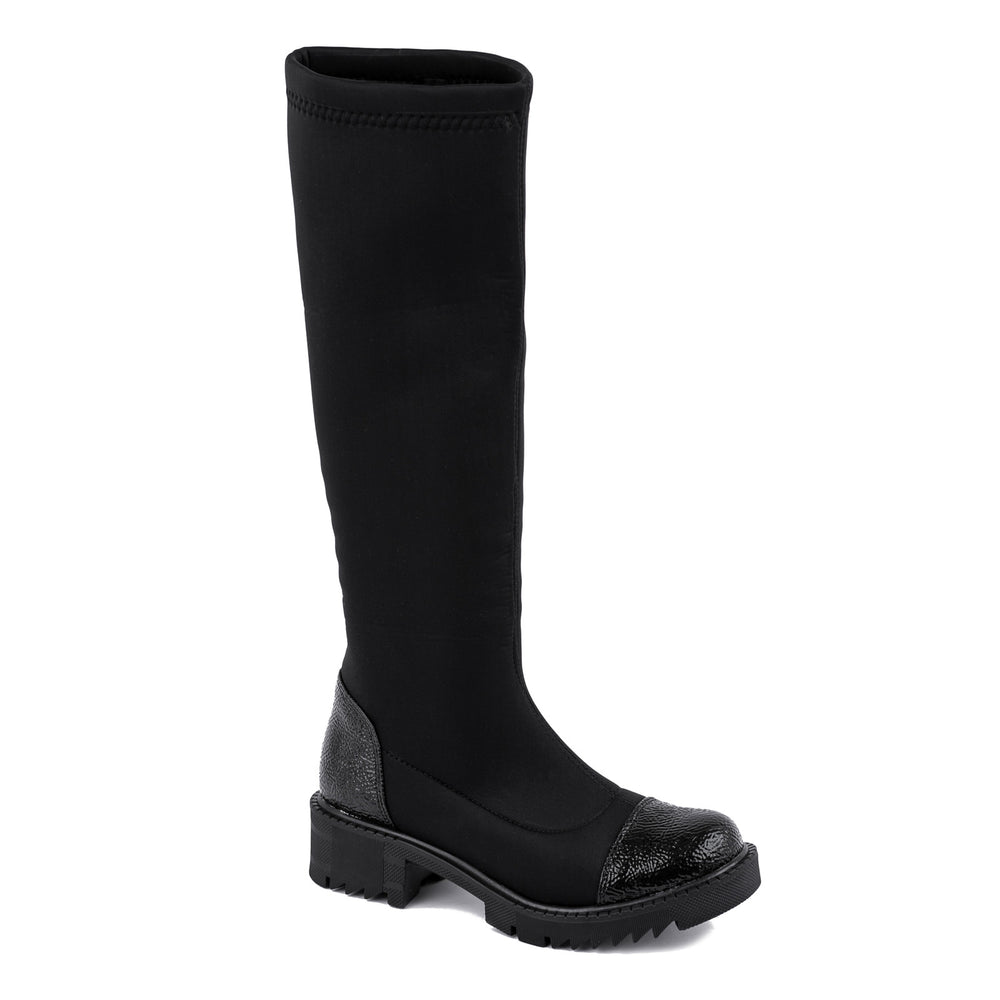 NEOPREN DUBOKE ČARAPA ČIZME - CRNE